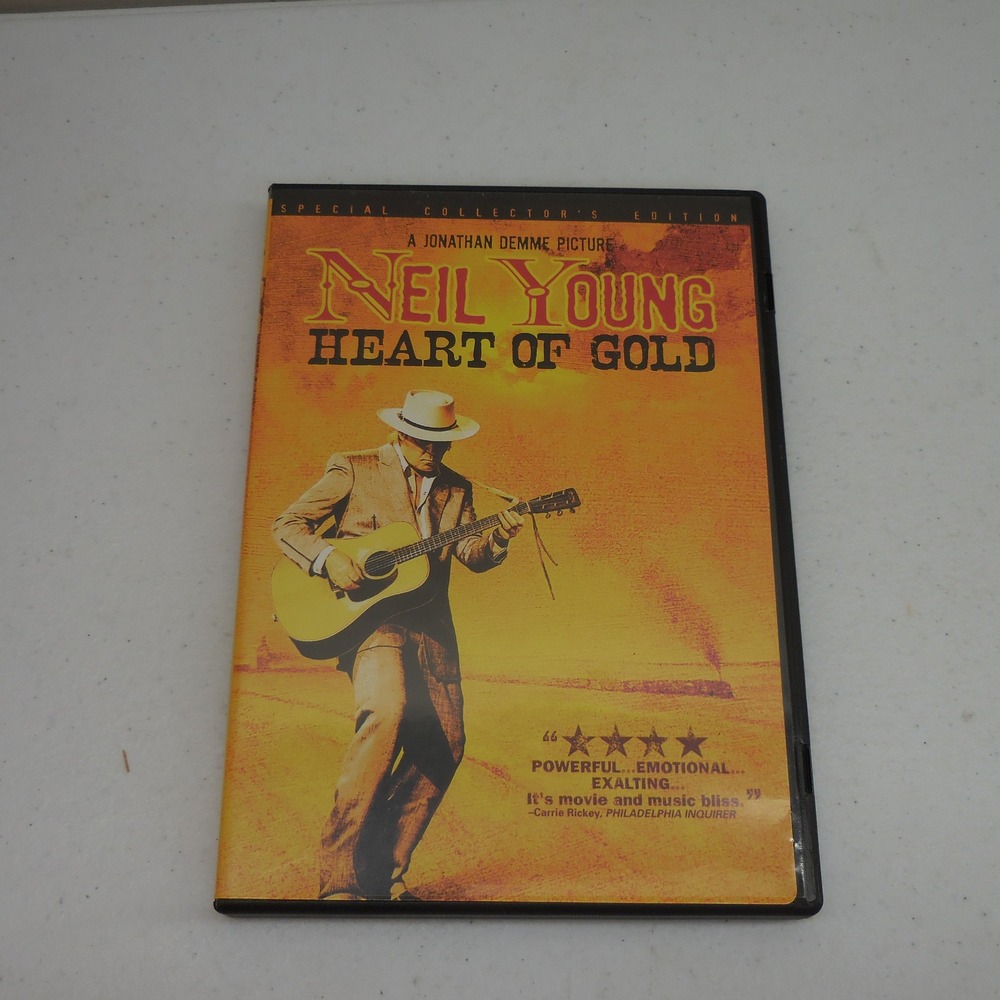 Neil Young Heart of Gold DVD 2-Disc Special Collector's Edition Jonathan Demme